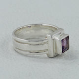 925 Sterling Silver Tourmaline Ring