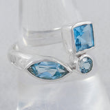 925 Sterling Silver Garnet Ring