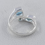 925 Sterling Silver Garnet Ring