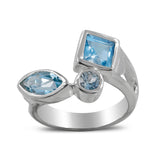 925 Sterling Silver Garnet Ring