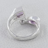 925 Sterling Silver Garnet Ring