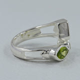 925 Sterling Silver Garnet Ring