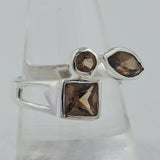925 Sterling Silver Garnet Ring