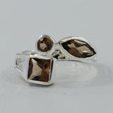 925 Sterling Silver Garnet Ring