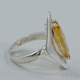 925 Sterling Silver Blue Topaz Rings