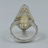 925 Sterling Silver Blue Topaz Rings