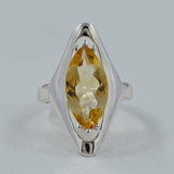 925 Sterling Silver Blue Topaz Rings