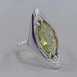 925 Sterling Silver Blue Topaz Rings