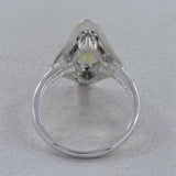 925 Sterling Silver Blue Topaz Rings