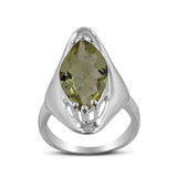 925 Sterling Silver Blue Topaz Rings