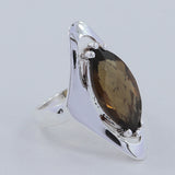 925 Sterling Silver Blue Topaz Rings