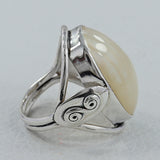 Osmina Mabe Pearl 925 Sterling Silver Ring