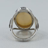Osmina Mabe Pearl 925 Sterling Silver Ring