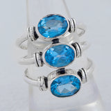 925 Sterling Silver Ethiopian Opal Rings