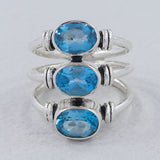 925 Sterling Silver Ethiopian Opal Rings