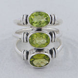 925 Sterling Silver Ethiopian Opal Rings