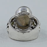 925 Sterling Silver Labradorite Ring