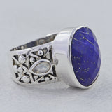 925 Sterling Silver Labradorite Ring
