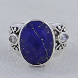 925 Sterling Silver Labradorite Ring