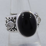 925 Sterling Silver Labradorite Ring