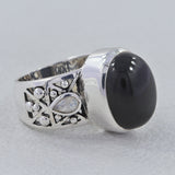 925 Sterling Silver Labradorite Ring