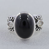 925 Sterling Silver Labradorite Ring