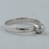 South Sea Pearl Sterling Silver Rings