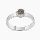 South Sea Pearl Sterling Silver Rings