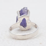 Tanzanite Silver Rings
