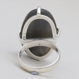 925 Sterling Silver Labradorite Rings