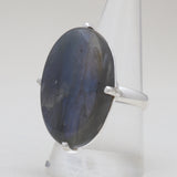 925 Sterling Silver Labradorite Rings