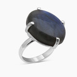 925 Sterling Silver Labradorite Rings