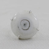 925 Sterling Silver Solar Quartz Ring