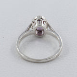 Natural Ruby Silver Rings