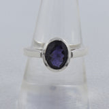 Natural Ruby Silver Rings