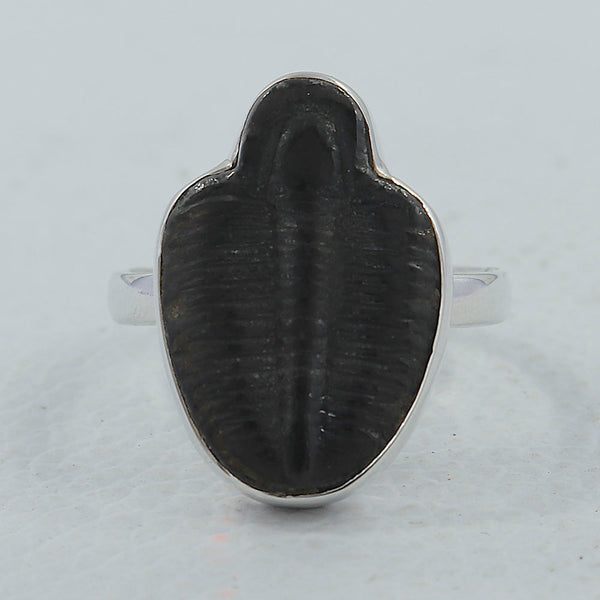 Trilobite Silver Rings