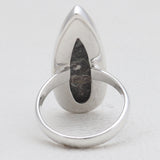 925 Silver Turritella Agate Rings