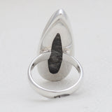 925 Silver Turritella Agate Rings