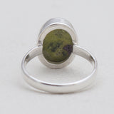 Tasmanian Serpentine Silver Rings