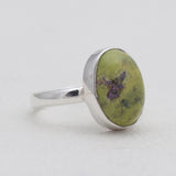 Tasmanian Serpentine Silver Rings