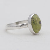 Tasmanian Serpentine Silver Rings