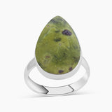 Tasmanian Serpentine Silver Rings