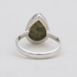 Tasmanian Serpentine Silver Rings
