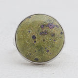 Tasmanian Serpentine Silver Rings
