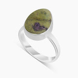 Tasmanian Serpentine Silver Rings