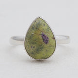 Tasmanian Serpentine Silver Rings