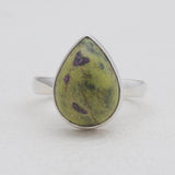 Tasmanian Serpentine Silver Rings