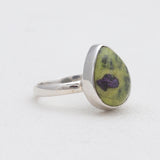 Tasmanian Serpentine Silver Rings