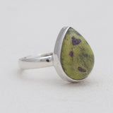 Tasmanian Serpentine Silver Rings