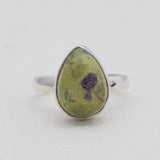 Tasmanian Serpentine Silver Rings